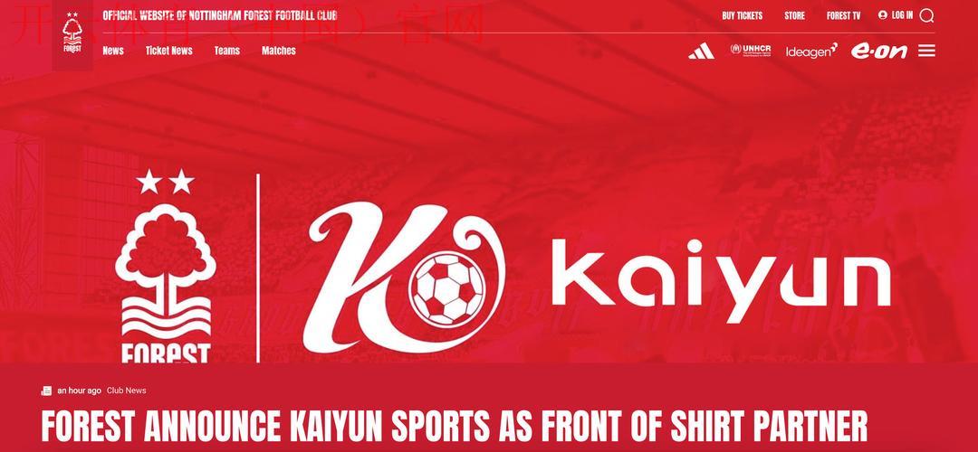 开云体育平台赞助，激励年轻运动员的无限潜力