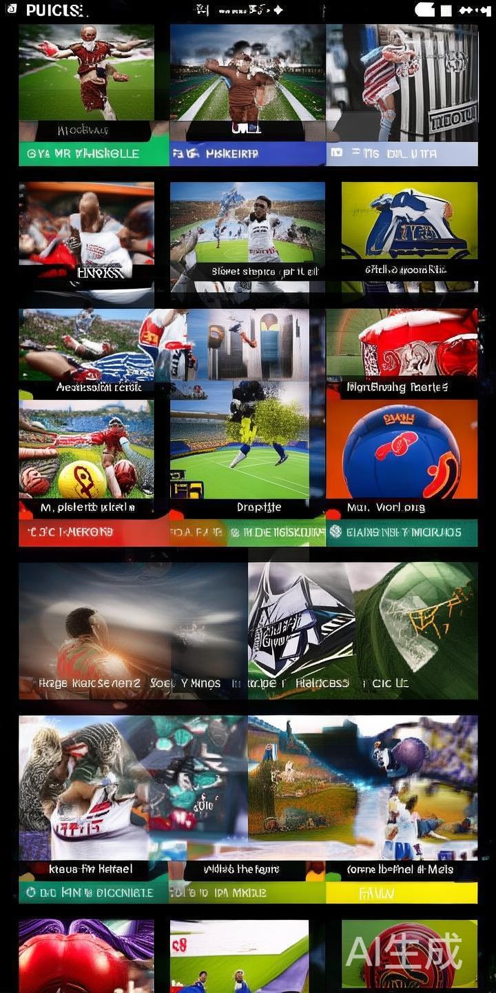 浏览赛事信息：在首页可以找到丰富的赛事推荐，包括足